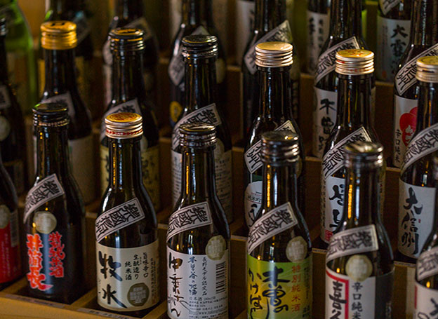 画像：長野県内の地酒